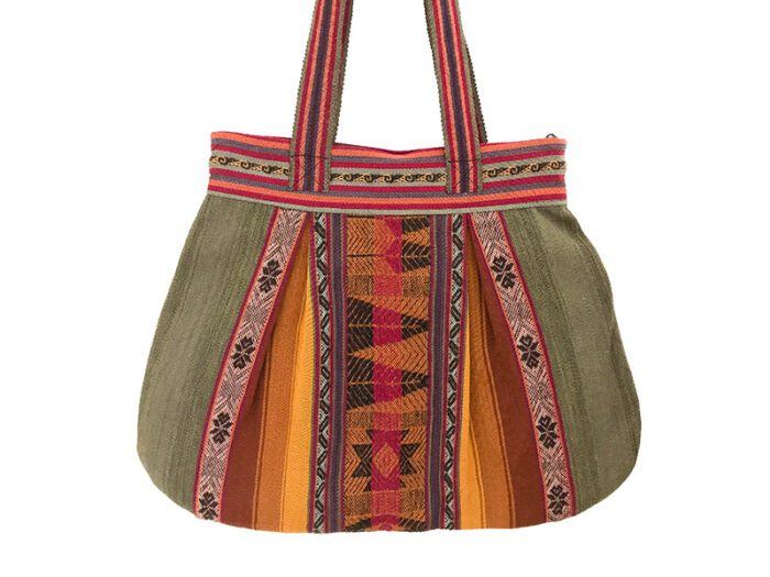 Handgeweven schoudertas uit Peru